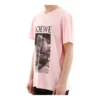メンズ loewe ケン・ヘイマン プリントコットン半袖シャツ ピンク H6109980Pc-7080