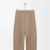 ウール製バレルパンツ ウール製バレルパンツ