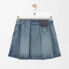 デニム製ミニスカート デニム製ミニスカート