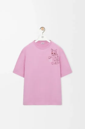 コットン製ルーズフィットシャツ