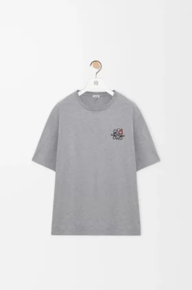 コットン製ルーズフィットシャツ