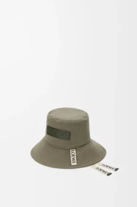 キャンバス製フィッシャーマンハット