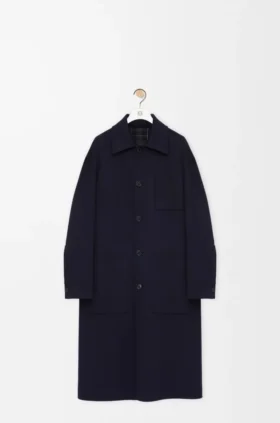 ウールとカシミア製のコート