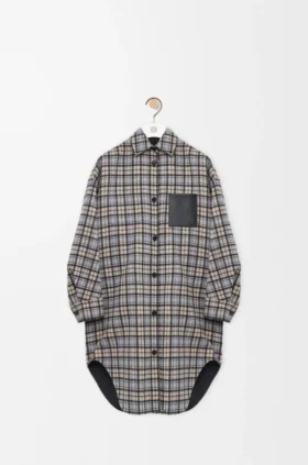 ウールとカシミア製のコート