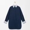 コットン製シャツドレス コットン製シャツドレス