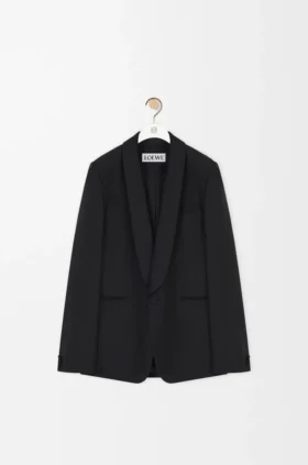 ウールとシルクのジャケット ウールとシルクのジャケット