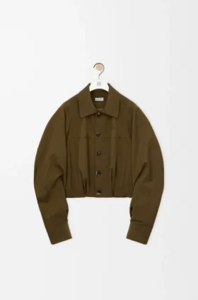 コットンとシルクのジャケット