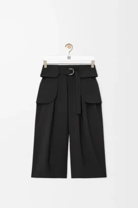 ウール製クロップド・カーゴパンツ ウール製クロップド・カーゴパンツ