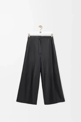 ナッパラムスキン製クロップドパンツ ナッパラムスキン製クロップドパンツ