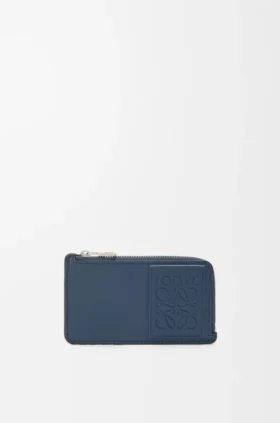 サテンカーフスキン製コインカードホルダー
