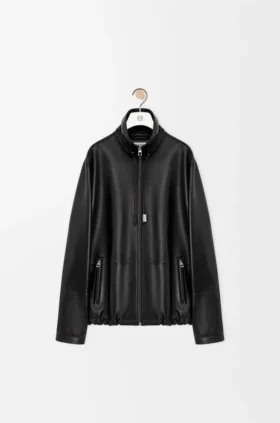 ナッパラムスキン製のジップアップジャケット