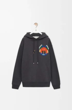 コットン製フーディー