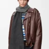 ウールとカシミアのスカーフ ウールとカシミアのスカーフ