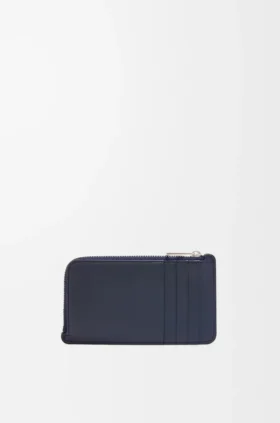 サテンカーフスキン製コインカードホルダー
