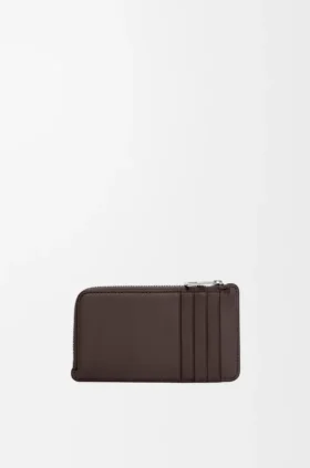 サテンカーフスキン製コインカードホルダー