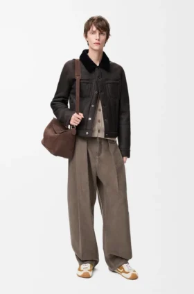 ウールとカシミア製のカーディガン