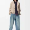 ウールとカシミア製のカーディガン ウールとカシミア製のカーディガン