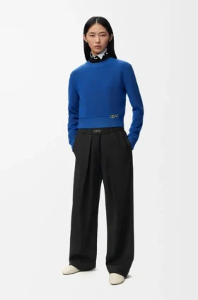 ウール製伸縮性パンツ ウール製伸縮性パンツ