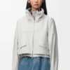コットンとシルクのジャケット コットンとシルクのジャケット