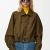 コットンとシルクのジャケット コットンとシルクのジャケット