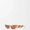 「フラッシュ スリム キャットアイ」サングラス 「フラッシュ スリム キャットアイ」サングラス