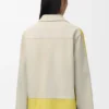 スエードラムスキン製ターンアップジャケット