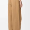 コットン製ワイドレッグパンツ コットン製ワイドレッグパンツ