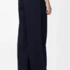 コットン製ワイドレッグパンツ コットン製ワイドレッグパンツ