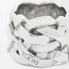スターリングシルバーとエナメル製の「ネスト」リング