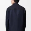 コットンとウールのハイブリッドジャケット