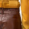スエードラムスキン製のクロップドジャケット スエードラムスキン製のクロップドジャケット