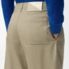 コットン製クロップドパンツ コットン製クロップドパンツ