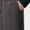コットンとシルクのドローストリングパンツ コットンとシルクのドローストリングパンツ
