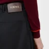 コットンとシルクのクロップドパンツ コットンとシルクのクロップドパンツ