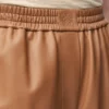 ナッパラムスキン製クロップドパンツ