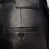 ナッパラムスキン製のベルト付きパンツ