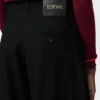 ウール製ベルト付きパンツ ウール製ベルト付きパンツ