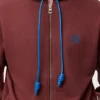 コットン製ジップアップフーディー コットン製ジップアップフーディー