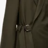 ウール製ドレープジャケット ウール製ドレープジャケット