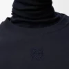 コットンブレンドのアシンメトリーシャツ コットンブレンドのアシンメトリーシャツ