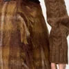 モヘアとウールの混紡スカート モヘアとウールの混紡スカート