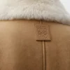 シアーリング素材のジャケット シアーリング素材のジャケット
