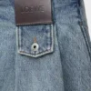 デニム製ミニスカート デニム製ミニスカート