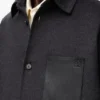 ウールとカシミア製のオーバーシャツ ウールとカシミア製のオーバーシャツ