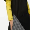 コットンとシルクのドレス