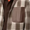 ナッパラムスキン製のジップアップジャケット ナッパラムスキン製のジップアップジャケット