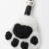 シープスキンとカーフスキン製の「Paw」チャーム シープスキンとカーフスキン製の「Paw」チャーム