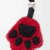 シープスキンとカーフスキン製の「Paw」チャーム シープスキンとカーフスキン製の「Paw」チャーム