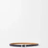 スムースカーフスキン製「Pebble」ベルト スムースカーフスキン製「Pebble」ベルト