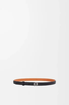 Pebbleグレインカーフスキン製「Anagram」ベルト